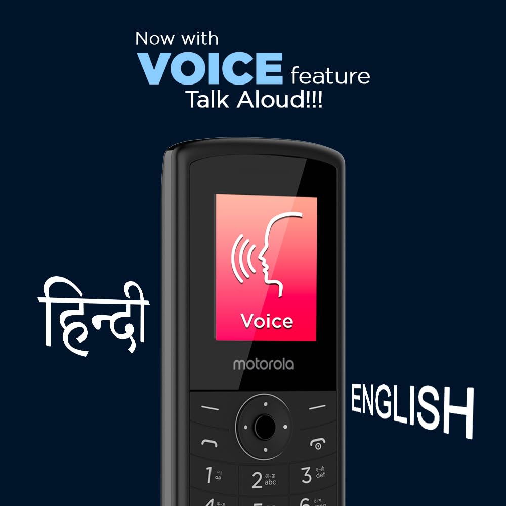 Motorola All-New A10 Dual Sim Keypad Phone